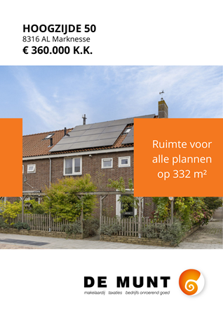 Brochure - Hoogzijde 50, 8316 AL MARKNESSE (1) - Hoogzijde 50, 8316 AL Marknesse