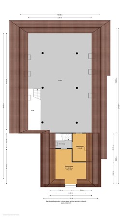 Floorplan - Zandhuizerweg 53, 8389 TC Zandhuizen