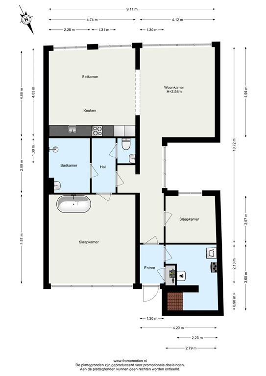 mediumsize floorplan