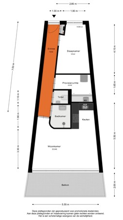Heuvel 61, 3905 BA Veenendaal - Appartement - 2D