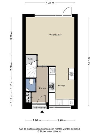 Achterkerkstraat 105, 3901 DR Veenendaal - Begane grond