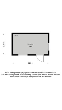 Van Hogendorpstraat 8, 3904 HE Veenendaal - Berging