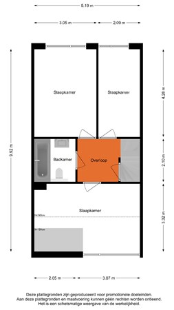 Botter 15, 3904 SN Veenendaal - Eerste verdieping - 2D