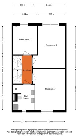 Recterstraat 28, 3903 BJ Veenendaal - Eerste verdieping - 2D