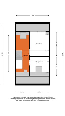 Buitenhuishof 19, 3907 JT Veenendaal - Zolder - 2D