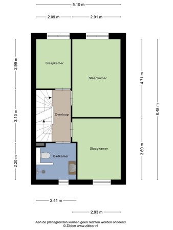 Blankestijnhof 9, 3907 JP Veenendaal - Eerste verdieping - 2D
