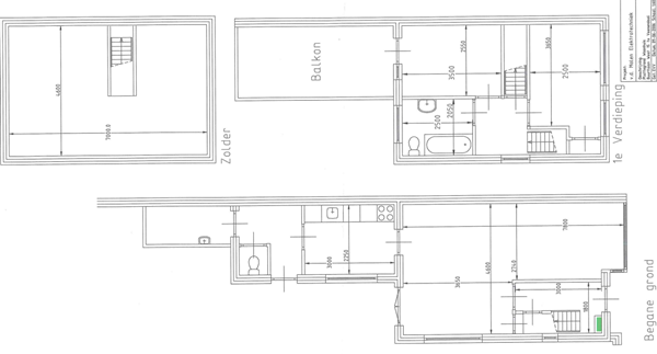 Buurtlaan West 15, 3905 JL Veenendaal - Plattegrond woonhuis - 2D
