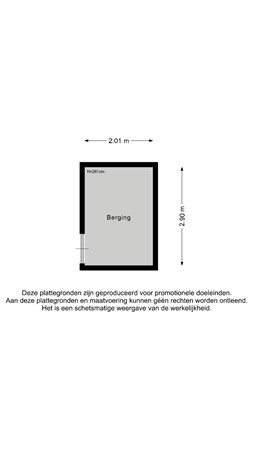 Prins Willem-Alexanderpark 579, 3905 CT Veenendaal - Berging - 2D