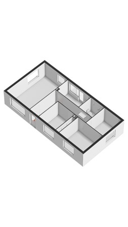 Hootsenstraat 9, 6744 AG Ederveen - Begane grond - 3D