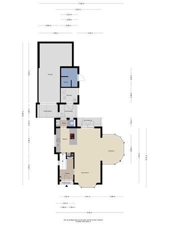 Valleistraat 164, 3902 ZD Veenendaal - Begane grond - 2D