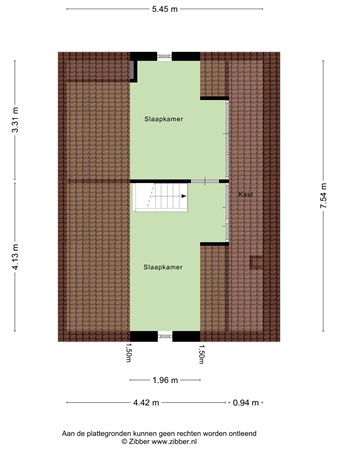 Valleistraat 164, 3902 ZD Veenendaal - Tweede verdieping - 2D