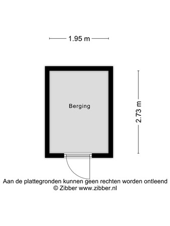 1E Melmseweg 3, 3905 MA Veenendaal - Berging - 2D