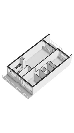 Zuiderkruis 328, 3902 XK Veenendaal - Appartement - 3D