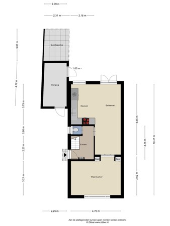 Lunenburg 6, 3904 JN Veenendaal - Begane grond - 2D