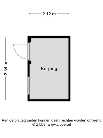 Kamgras 39, 3902 BB Veenendaal - Berging - 2D