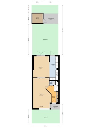 Rossiniweg 53, 3906 CE Veenendaal - Situatie - 2D