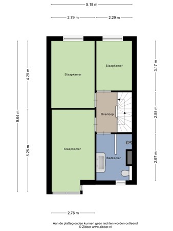 Koenestraat 13, 3907 LH Veenendaal - Eerste verdieping - 2D