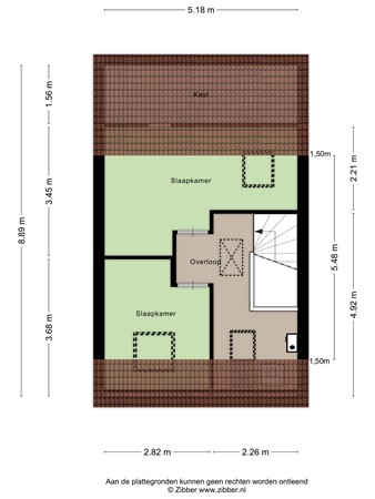 Koenestraat 13, 3907 LH Veenendaal - Tweede verdieping - 2D
