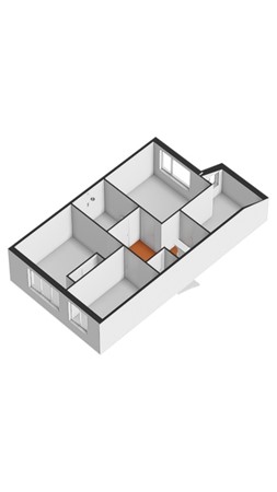 Kogge 12, 3904 SW Veenendaal - Eerste verdieping - 3D
