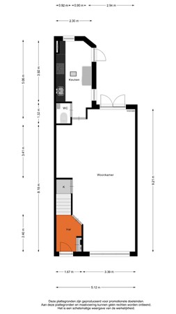 Brederodelaan 58, 3906 EJ Veenendaal - Begane grond - 2D