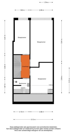 Brederodelaan 58, 3906 EJ Veenendaal - Eerste verdieping - 2D