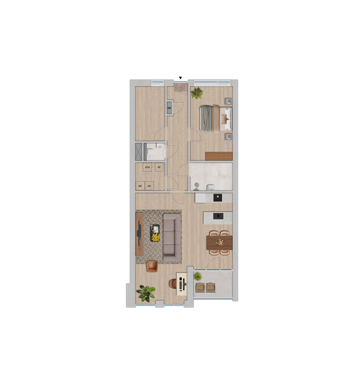 mediumsize floorplan