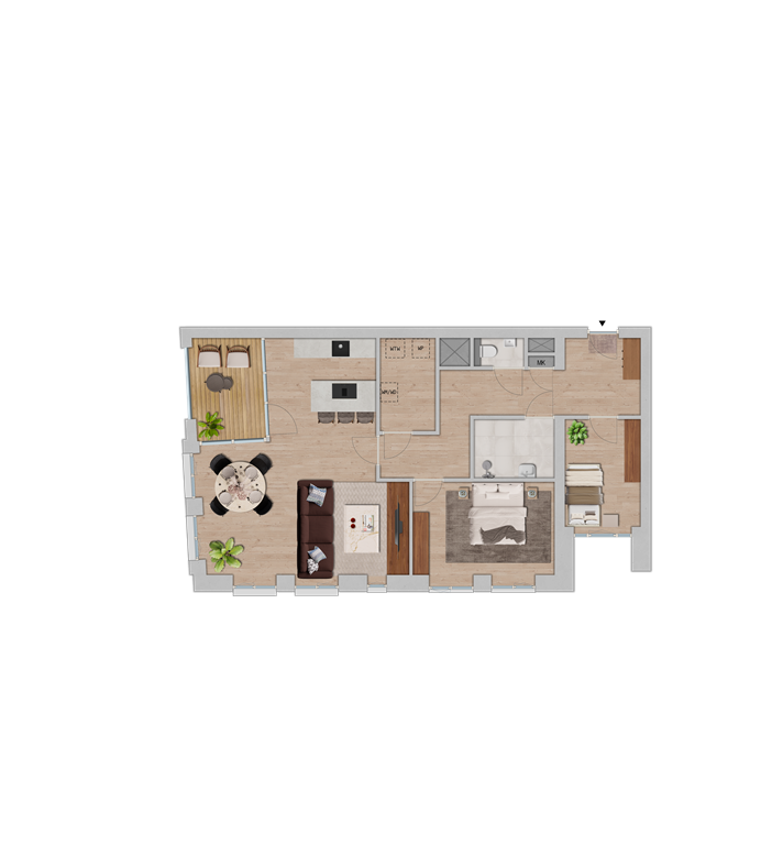 mediumsize floorplan