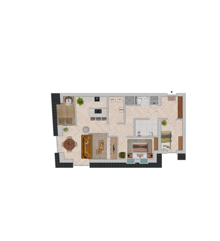 mediumsize floorplan