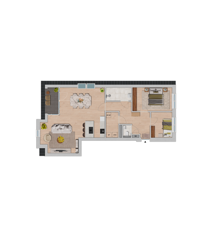 mediumsize floorplan