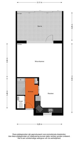 Lucretia van Merkenlaan 37, 3906 WC Veenendaal - Begane grond - 2D