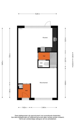 Vrekenhorst 64, 3905 VM Veenendaal - Begane grond - 2D
