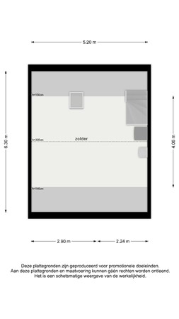 Vrekenhorst 64, 3905 VM Veenendaal - Zolder - 2D