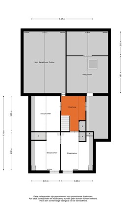 Blaakweg 16A, 6732 GL Harskamp - Eerste verdieping - 2D