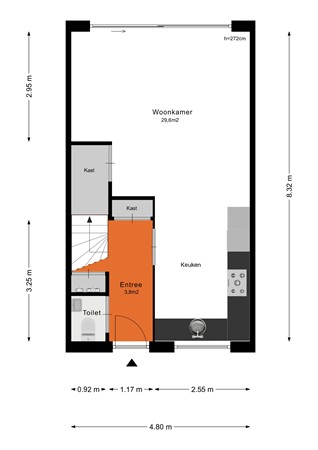 Jagerspad 3, 3902 JH Veenendaal - Begane grond - 2D