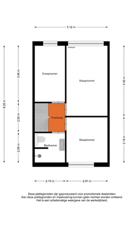 Linnaeuslaan 89, 3903 GR Veenendaal - Eerste verdieping - 2D