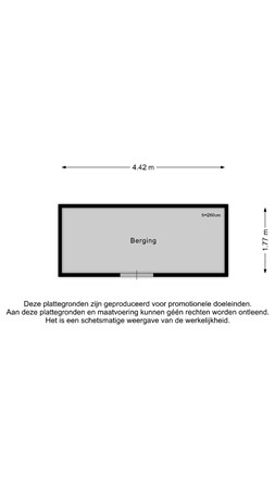 Zuiderkruis 476, 3902 XP Veenendaal - Berging - 2D
