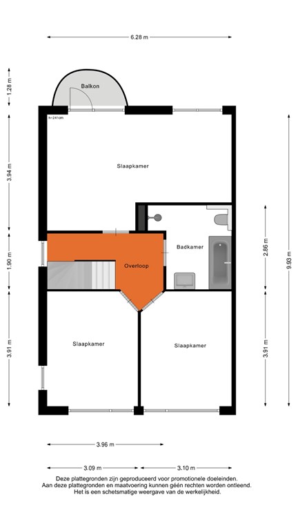 mediumsize floorplan