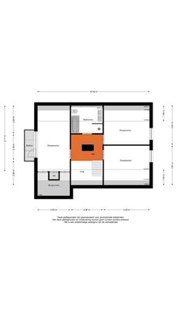 Essenberg 27, 3905 MK Veenendaal - Eerste verdieping - 2D