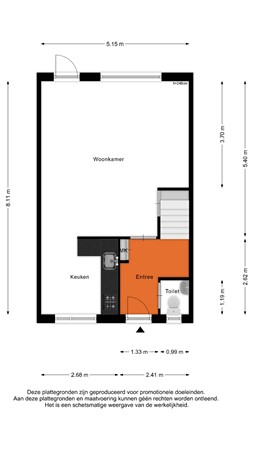Goudvink 109, 3906 AK Veenendaal - Begane grond - 2D