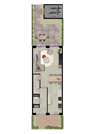 Boekbinder 5, 3903 BK Veenendaal - 2024-0099_Beganegrond-Uitbouw_09-02-2026.png