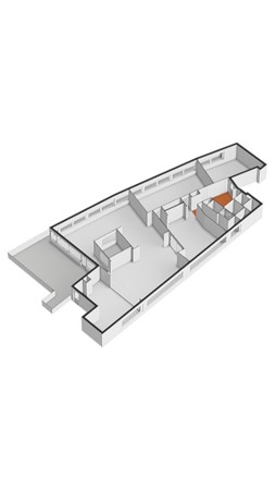 Vendelier 2C, 3905 PA Veenendaal - Plattegrond 3e Etage - 3D