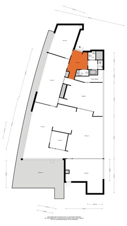 Vendelier 2C, 3905 PA Veenendaal - Plattegrond 3e Etage - 2D