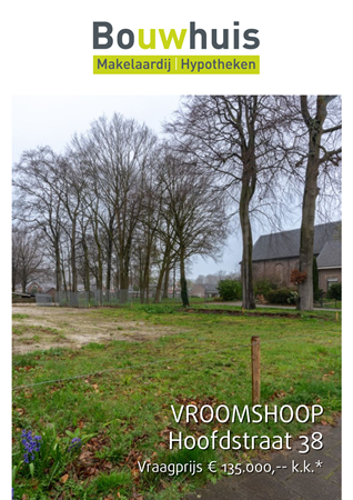 Brochure - Hoofdstraat 38, 7681 DJ VROOMSHOOP (2) - Hoofdstraat, 7681 DJ Vroomshoop