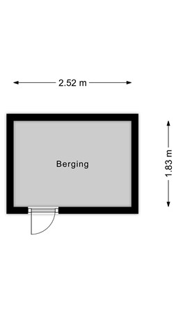 Plattegrond - Van Roijensweg 17, 7691 BP Bergentheim - Berging.jpg