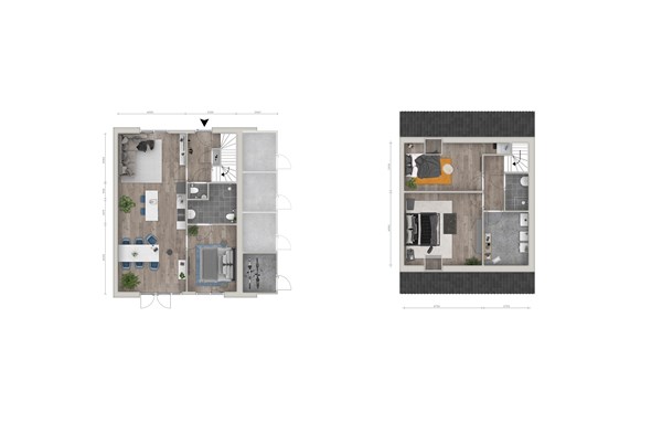 Plattegrond - Nassaustraat Bouwnummer 1, 7681 AE Vroomshoop - 24013_PLG_Sleutel_woning_TypeD1_v02.jpg