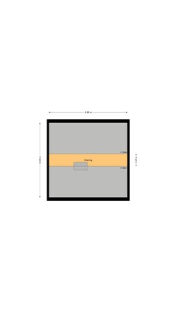 Plattegrond - Vriezenveenseweg 12, 7681 DR Vroomshoop - Vliering.jpg