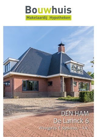 Brochure - De Larinck 6, 7683 CB DEN HAM (2) - De Larinck 6, 7683 CB Den Ham