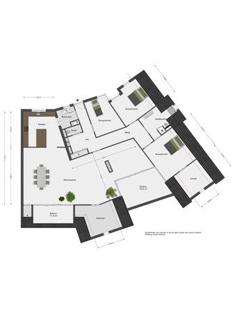 Plattegrond - Puntkolk 26, 7681 DA Vroomshoop - woonlaag.jpeg