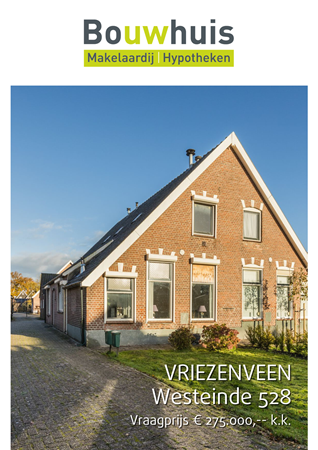 Brochure - Westeinde 528, 7671 CT VRIEZENVEEN (2) - Westeinde 528, 7671 CT Vriezenveen