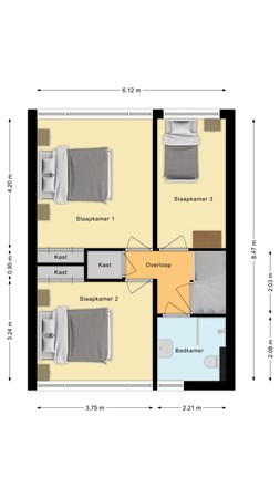 Bevert 90, 7681 ZJ Vroomshoop - Eerste verdieping.jpg
